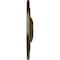 Ekena Millwork Classic Ceiling Medallion (For Canopies up to 5 1/2"), Hand-Painted Brass, 21 7/8"OD x 2 3/8"P CM22CLBRS - alternate 4